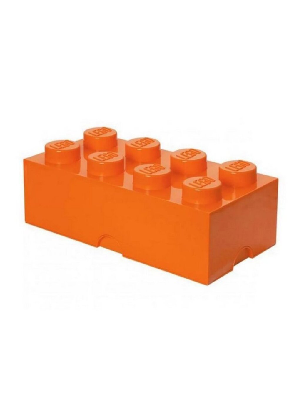 LEGO STORAGE BRICK 8 - BRIGHT ORANGE